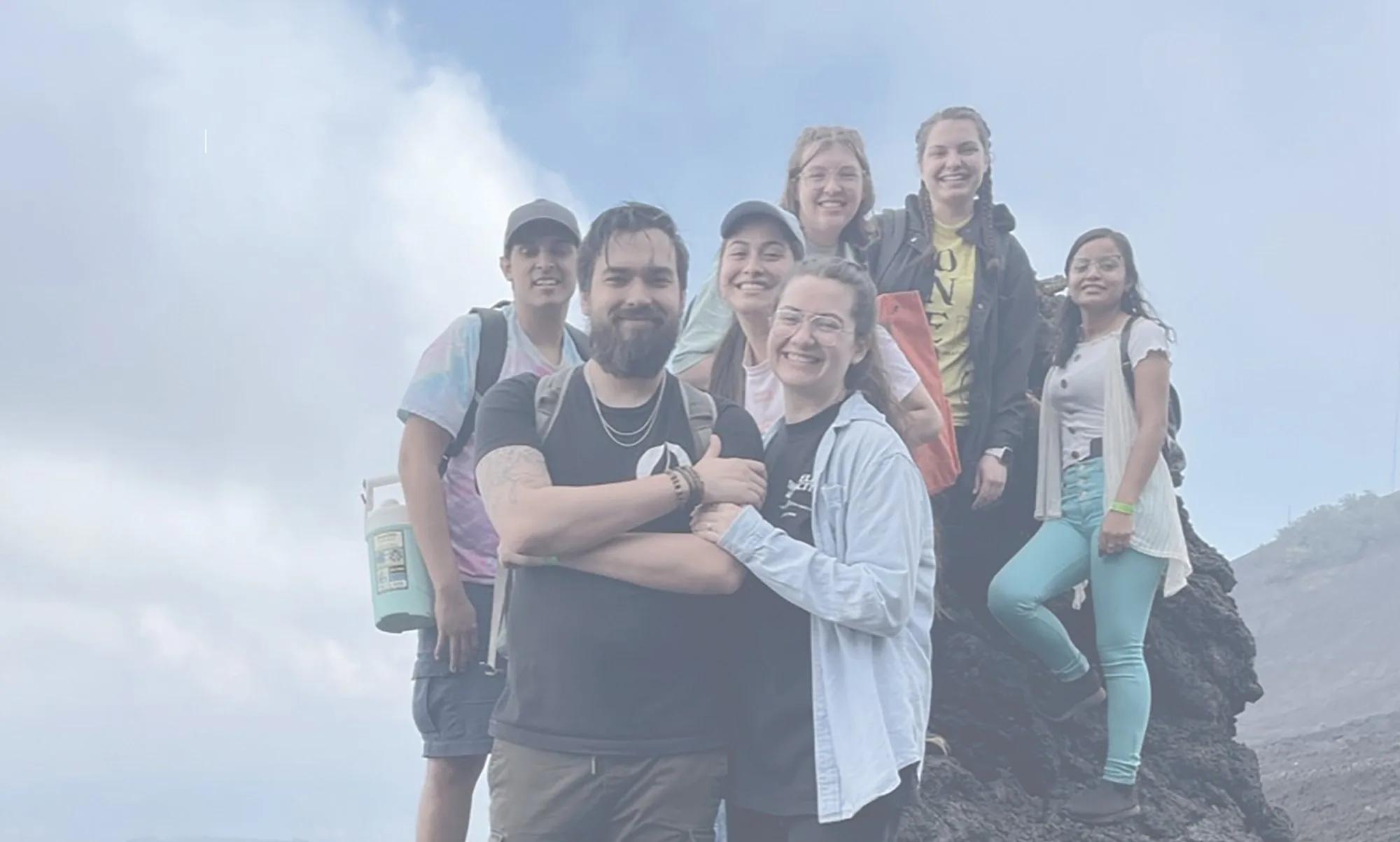 Messenger College students serving together in Guatemala